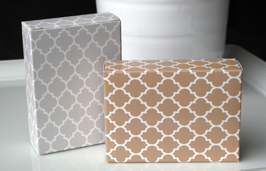 Quick Patterned Boxes